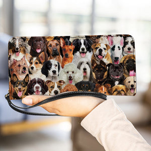 A Bunch Of Dogs 02 Clutch Purse