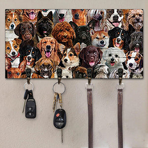 A Bunch Of Dogs01 Key Hanger