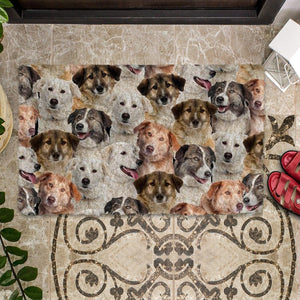 A Bunch Of Aidies Doormat