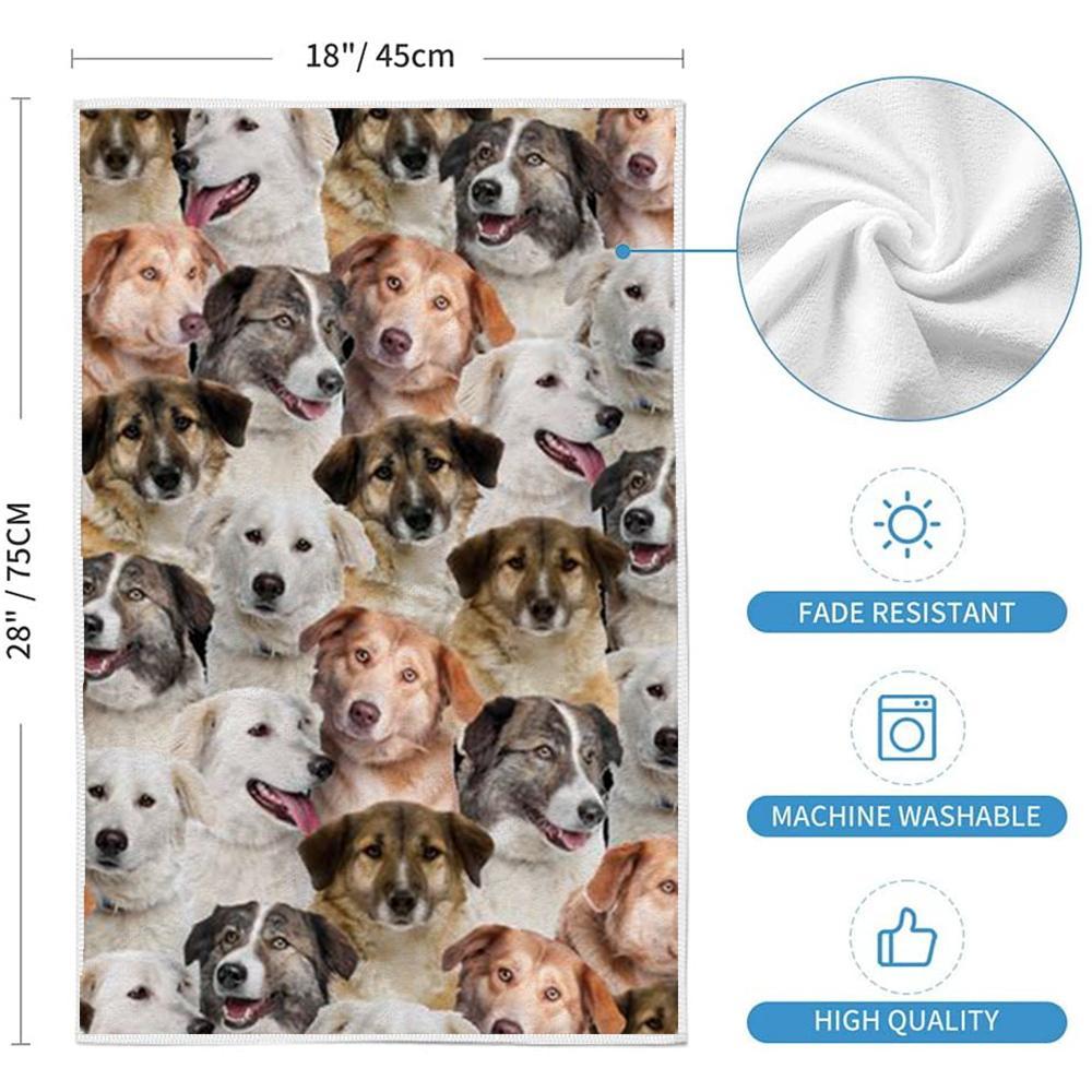 A Bunch Of Aidies Kitchen Towel