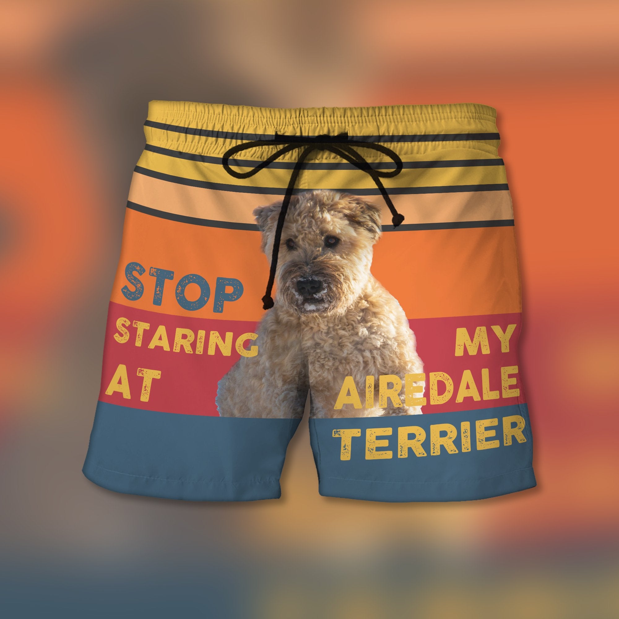 Stop Staring At My Airedale Terrier - Custom Trunks