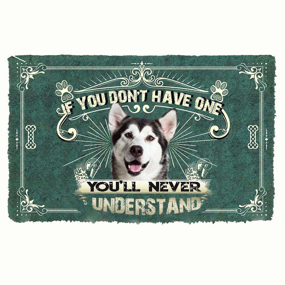 Have One Alaskan Malamute Doormat