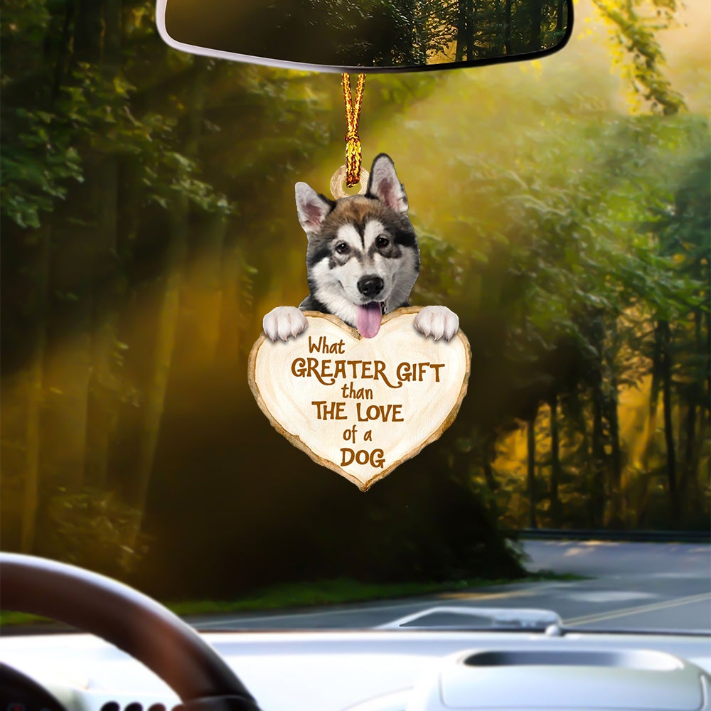 Alaskan Malamute Greater Gift Car Hanging Ornament