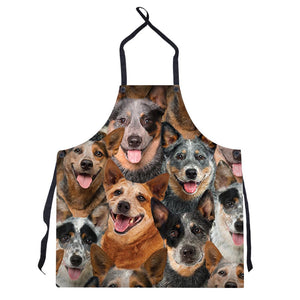 A Bunch Of Australian Cattles Apron/Great Gift Idea For Christmas