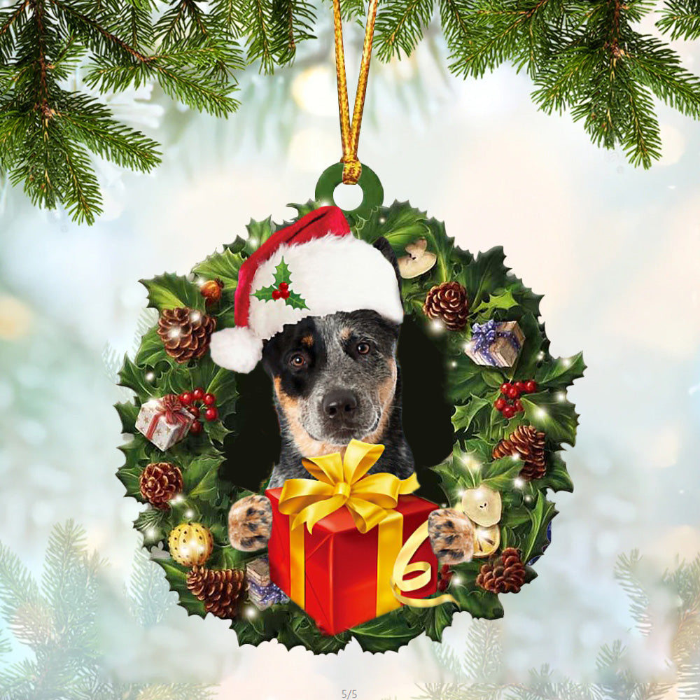 Australian Cattle Christmas Gift Hanging Ornament