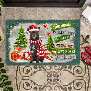 This Home Is Filled With Kisses/Australian Kelpie Doormat