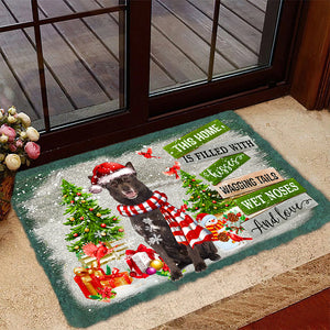 This Home Is Filled With Kisses/Australian Kelpie Doormat