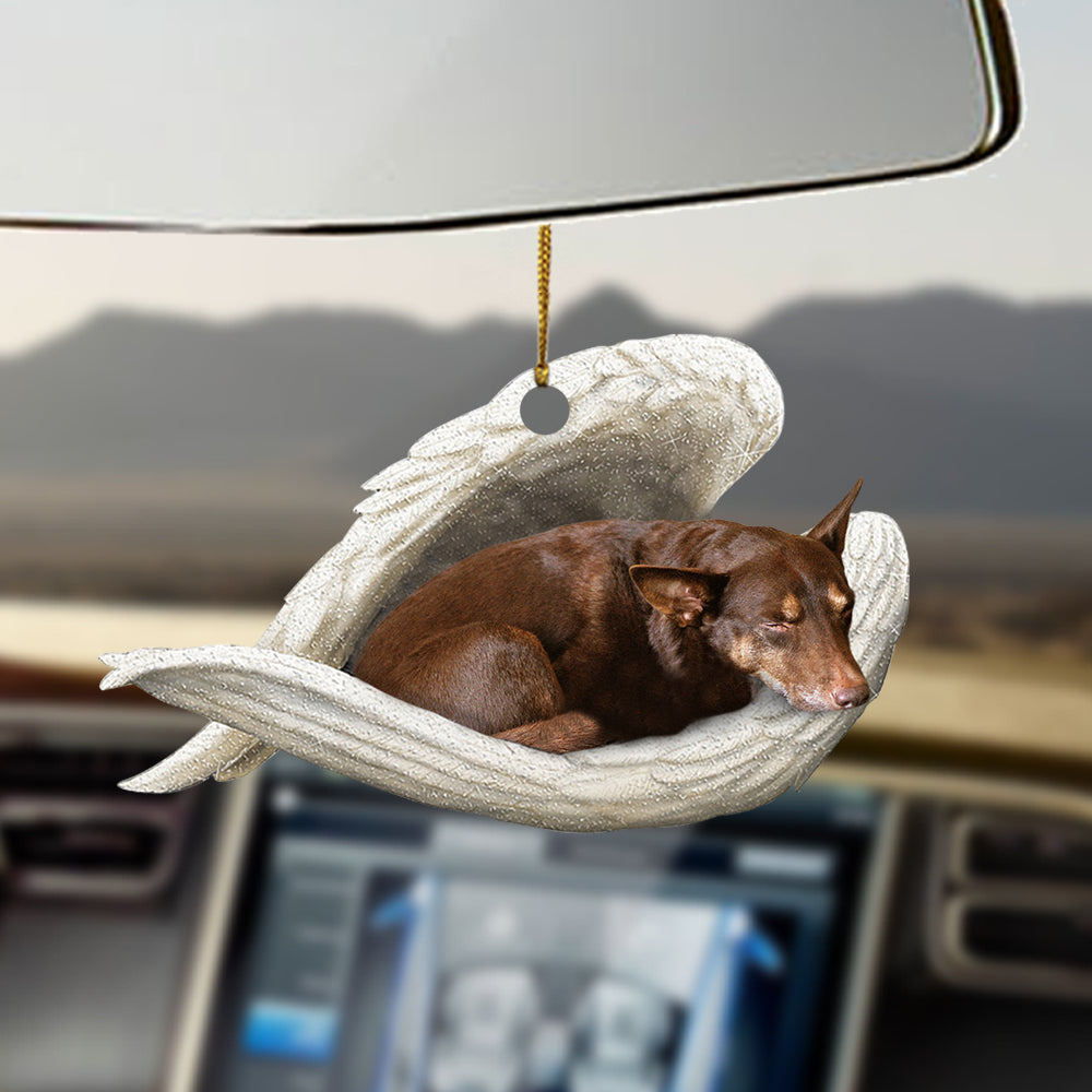Australian Kelpie Sleeping Angel Ornament Sleeping Angel Car Hanging Ornament