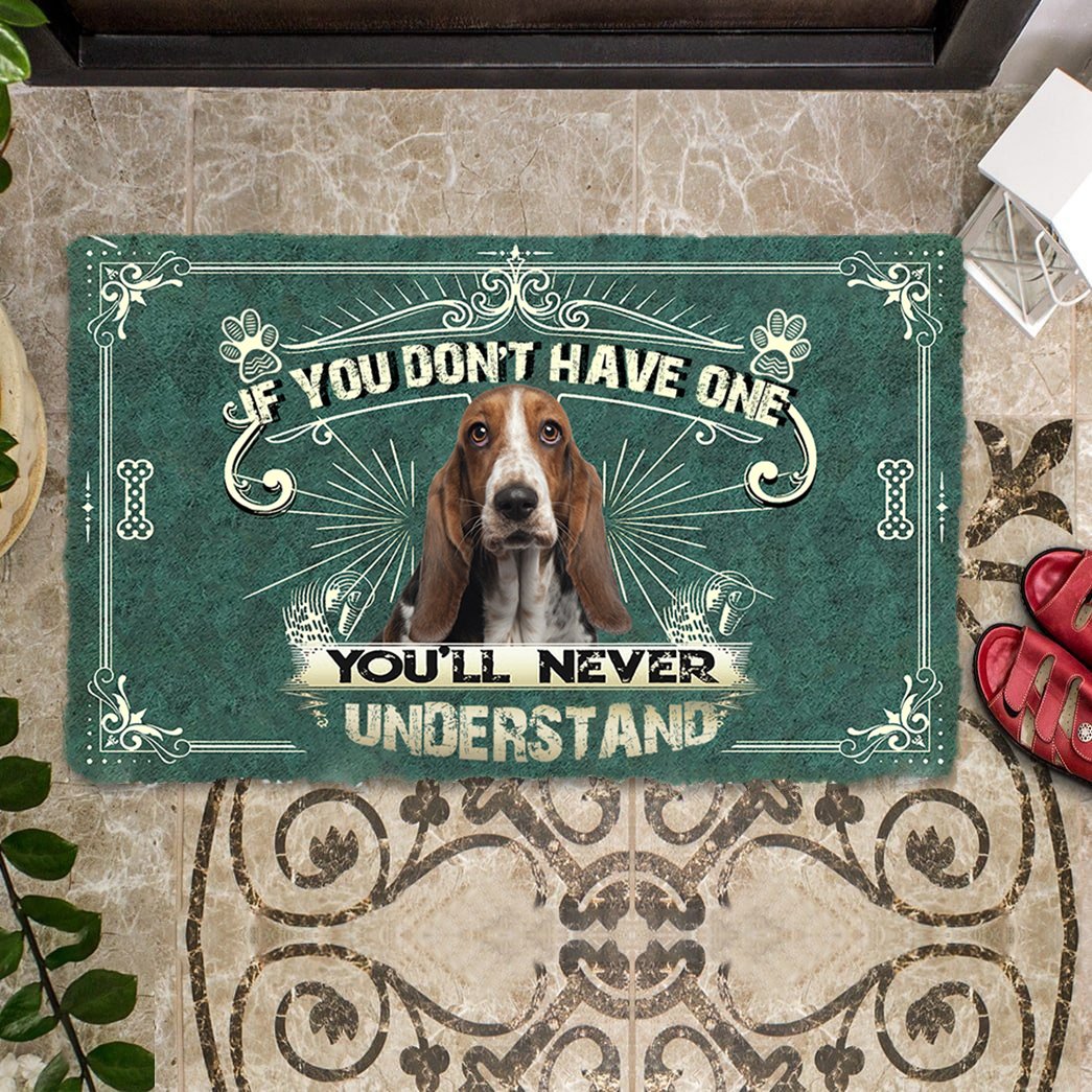 Have One Basset Hound Doormat