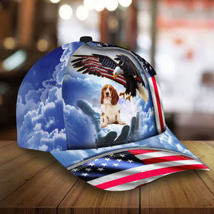 Basset Hound Perfect One Nation Under God Cap For Patriots And Dog Lovers