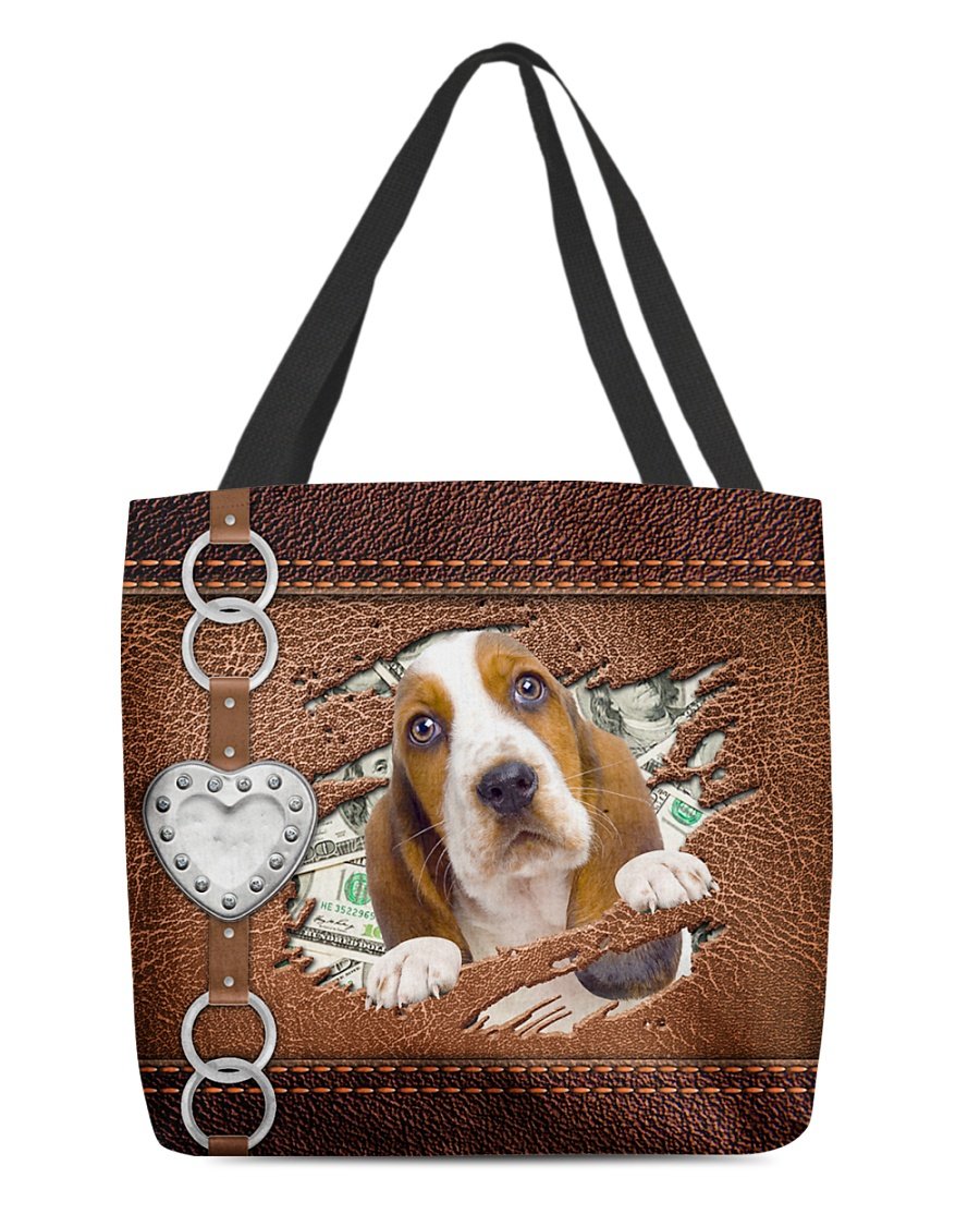 Basset Hound Stylish Cloth Tote Bag