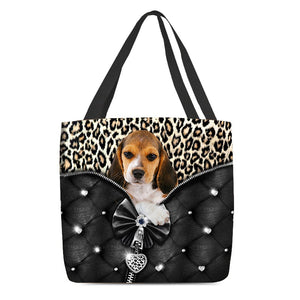2022 New Release Beagle All Over Printed Tote Bag