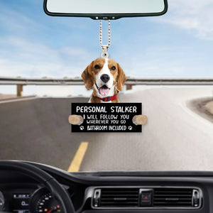 Beagle02 Personal Stalker Car Hanging Ornament