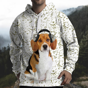 Great Music With Beagle Unisex Hoodie