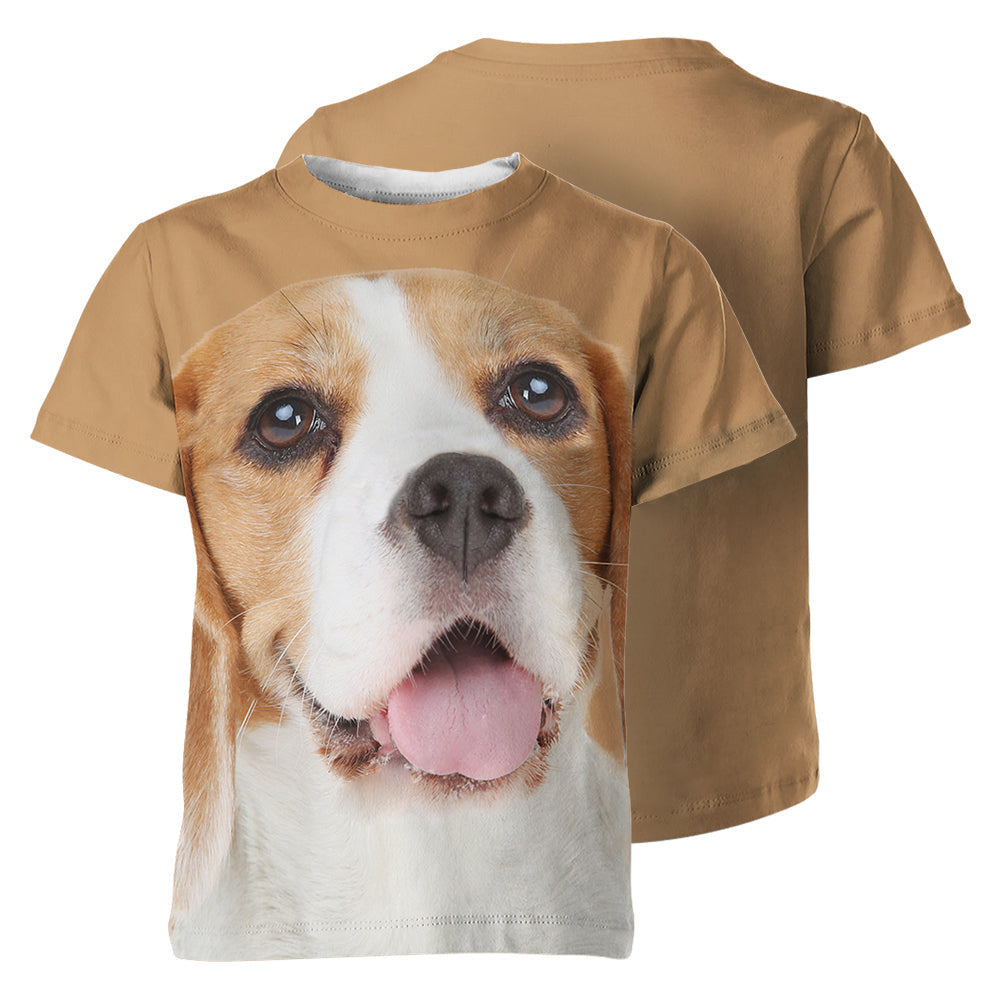 Beagle 3D Graphic Unisex T-shirt