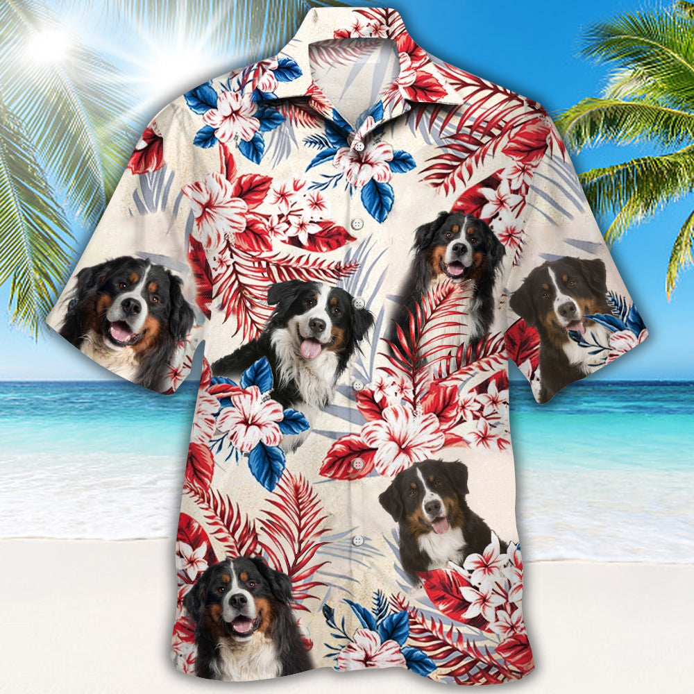 Bernese Mountain Hawaiian Shirt
