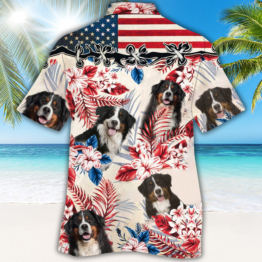 Bernese Mountain Hawaiian Shirt
