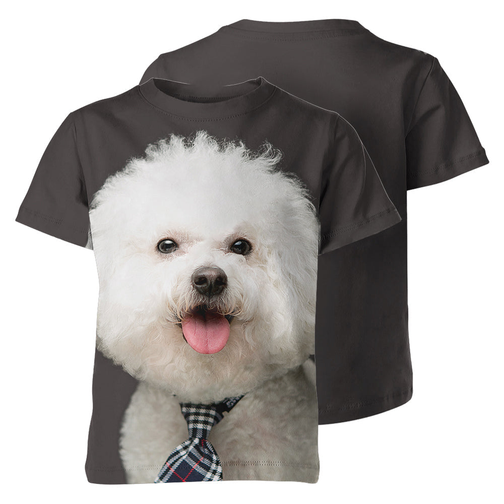Bichon Frise 3D Graphic Unisex T-shirt