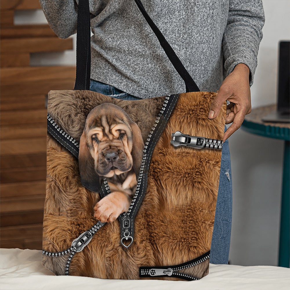 Bloodhound All Over Printed Tote Bag