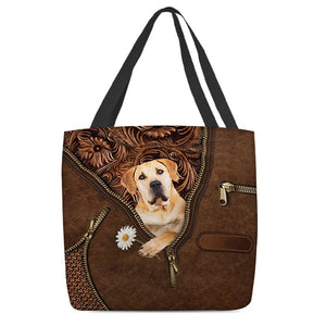 Boerboel Holding Daisy Tote Bag