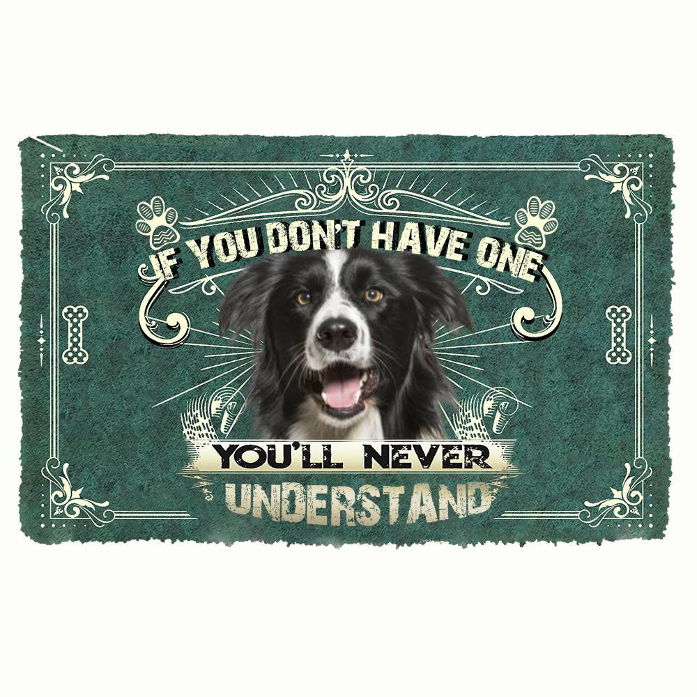 Have One Border Collie Doormat