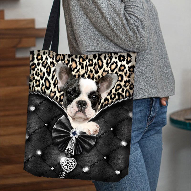 2022 New Release Boston Terrier All Over Printed Tote Bag