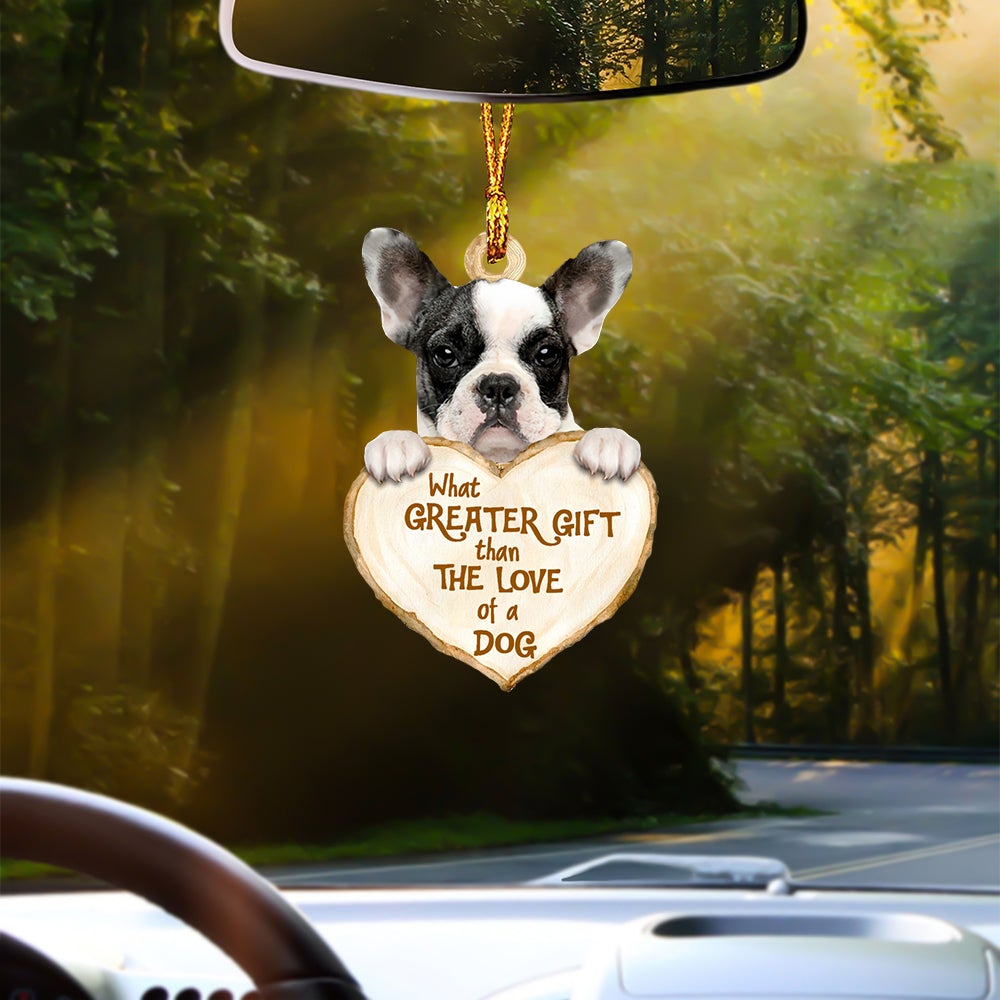 Boston Terrier 1 Greater Gift Car Hanging Ornament