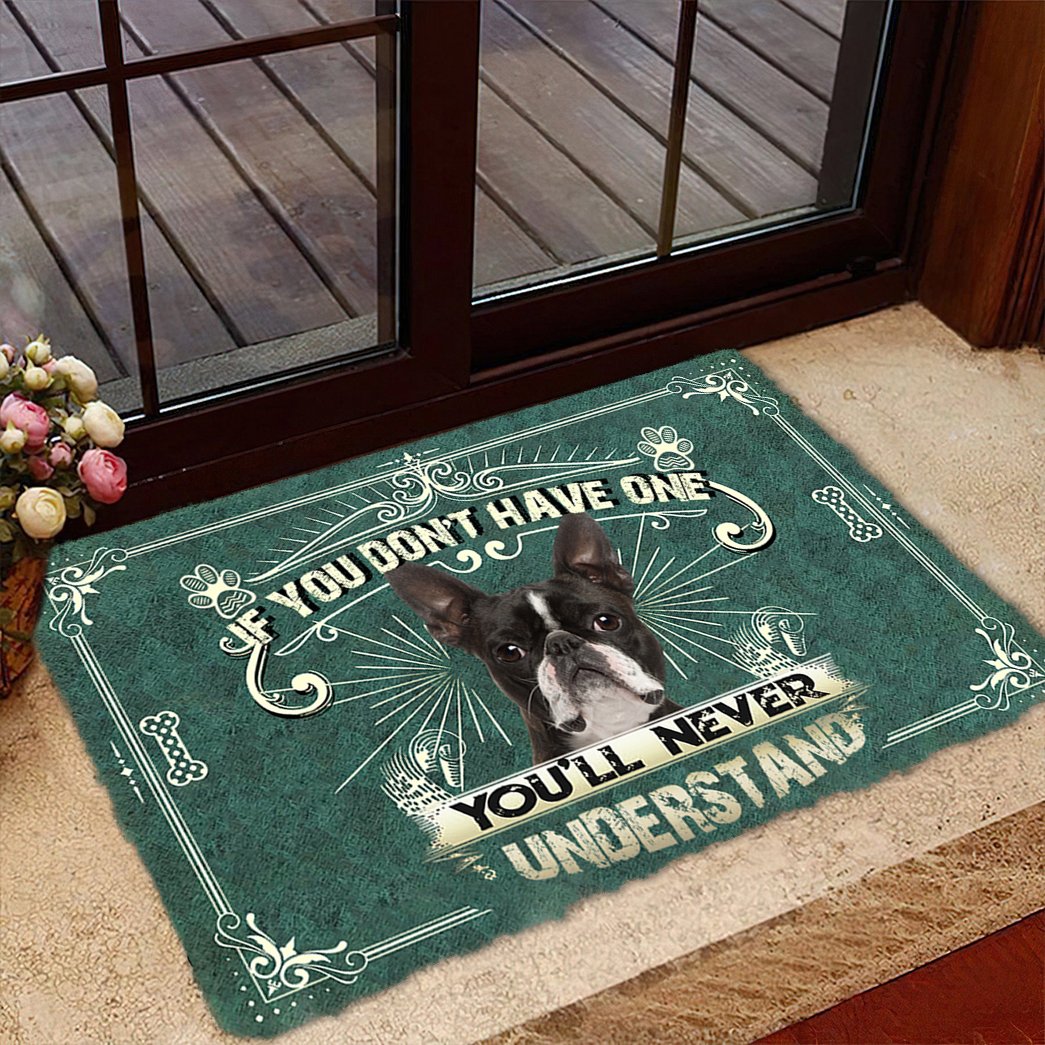 Have One Boston Terrier Doormat