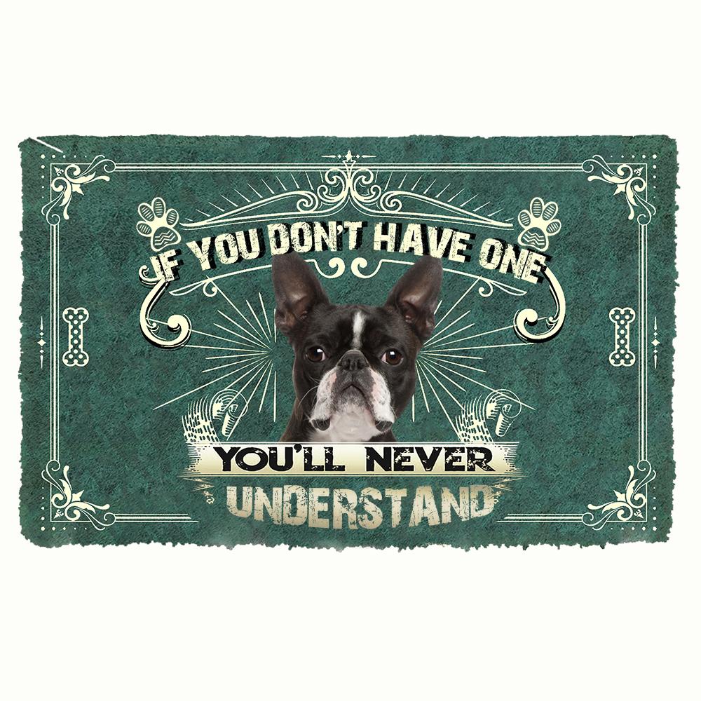 Have One Boston Terrier Doormat