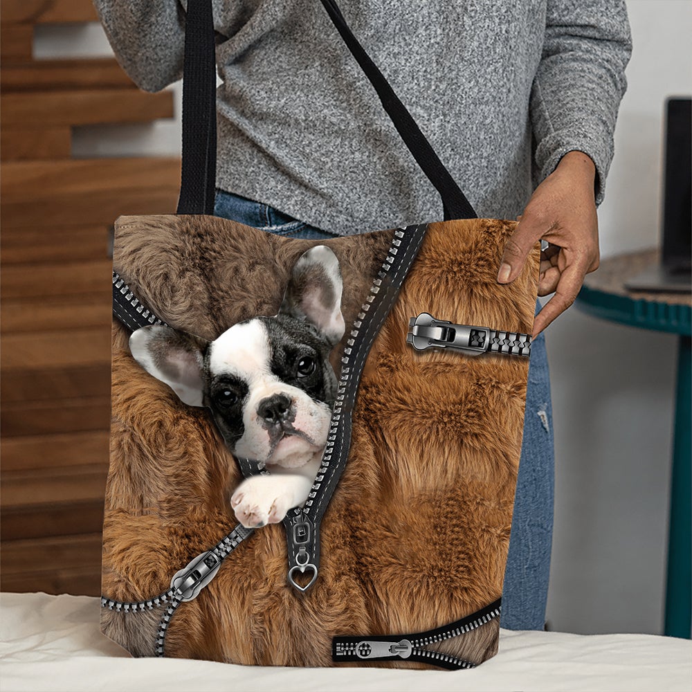 Boston Terrier All Over Printed Tote Bag