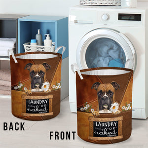 Boxer Laundry Today Or Naked Tomorrow Laundry Basket