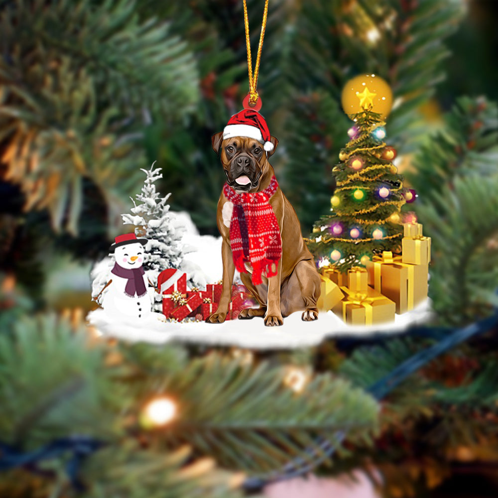 Boxer (1) Christmas Ornament