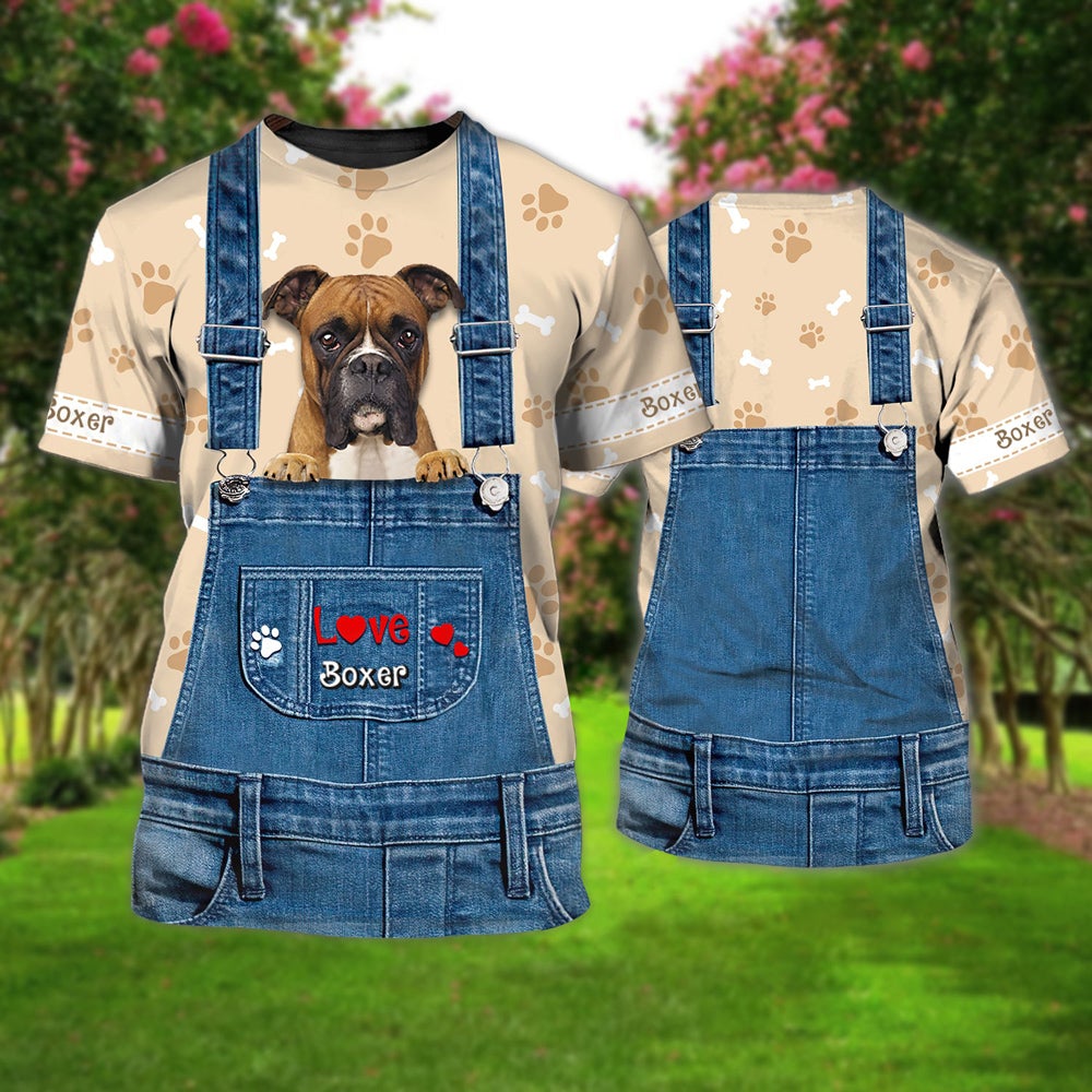 Love Boxer Cute Unisex T-shirt