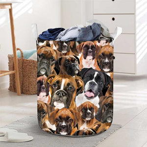 A Bunch Of Boxers Laundry Basket
