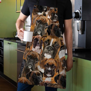 A Bunch Of Boxers Apron/Great Gift Idea For Christmas