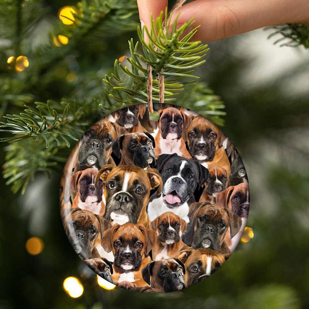 A Bunch Of Boxers  Porcelain/Ceramic Ornament