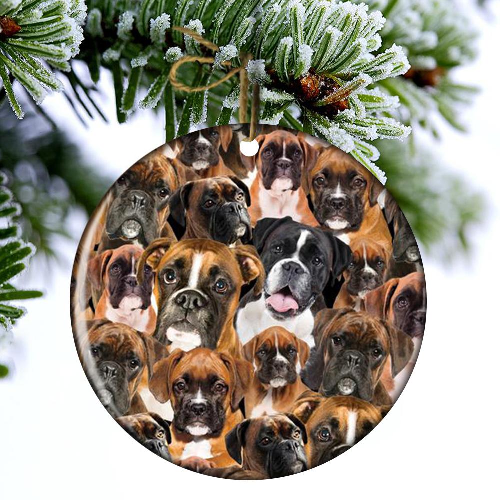 A Bunch Of Boxers  Porcelain/Ceramic Ornament