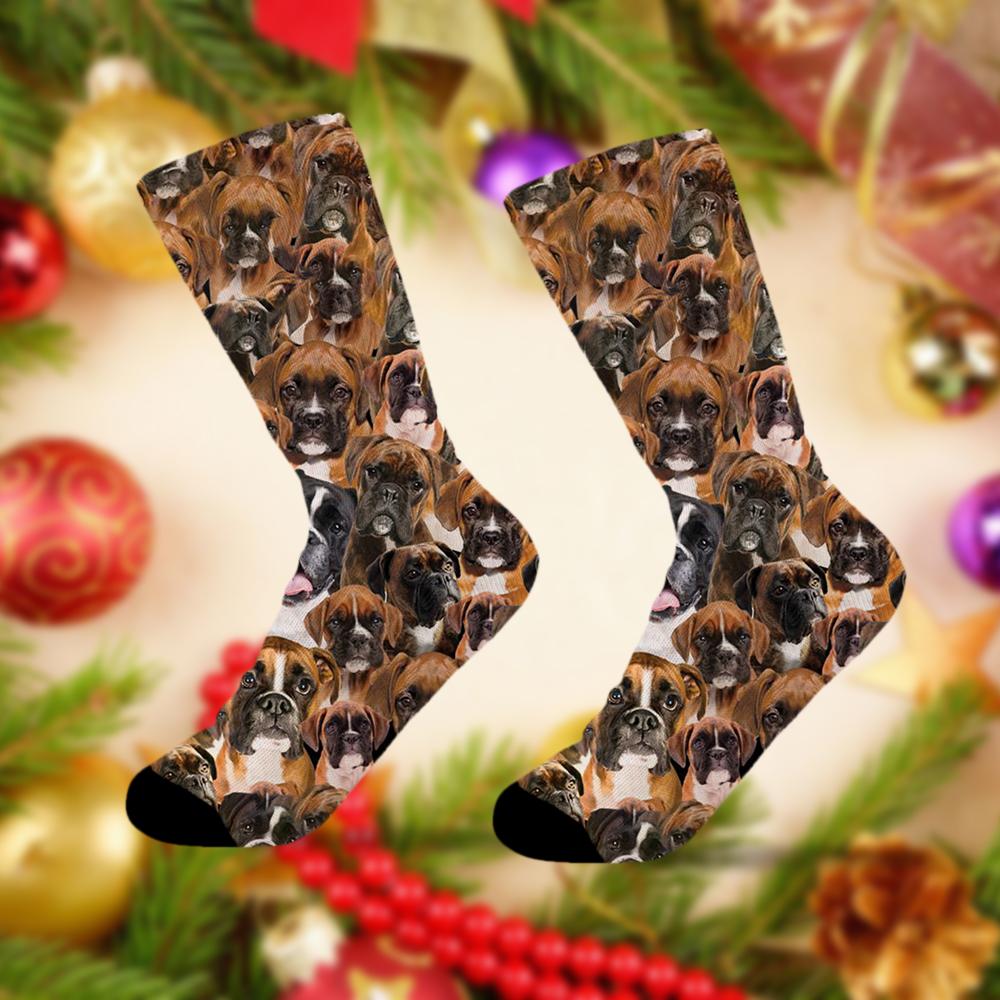 A Bunch Of Boxers Socks