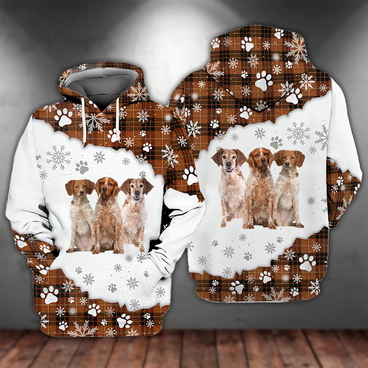 Brittany Happy Holiday Unisex Hoodie