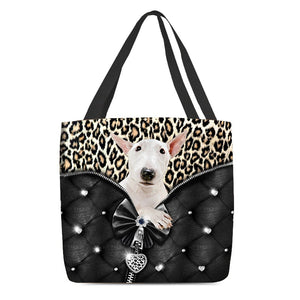 2022 New Release Bull Terrier All Over Printed Tote Bag