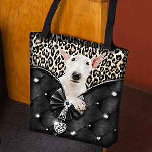 2022 New Release Bull Terrier All Over Printed Tote Bag