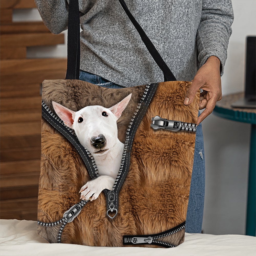 Bull Terrier All Over Printed Tote Bag