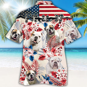 Bulldog Hawaiian Shirt