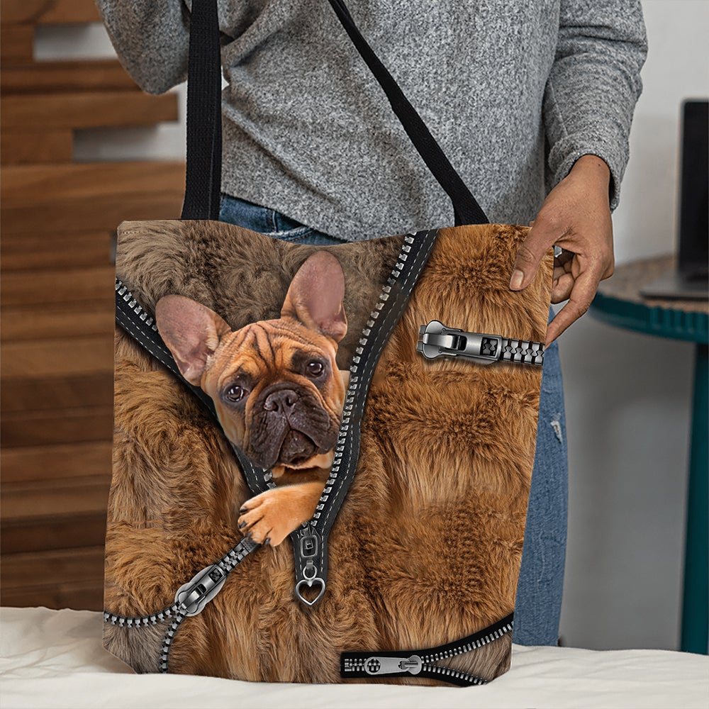 Bulldog 2 All Over Printed Tote Bag
