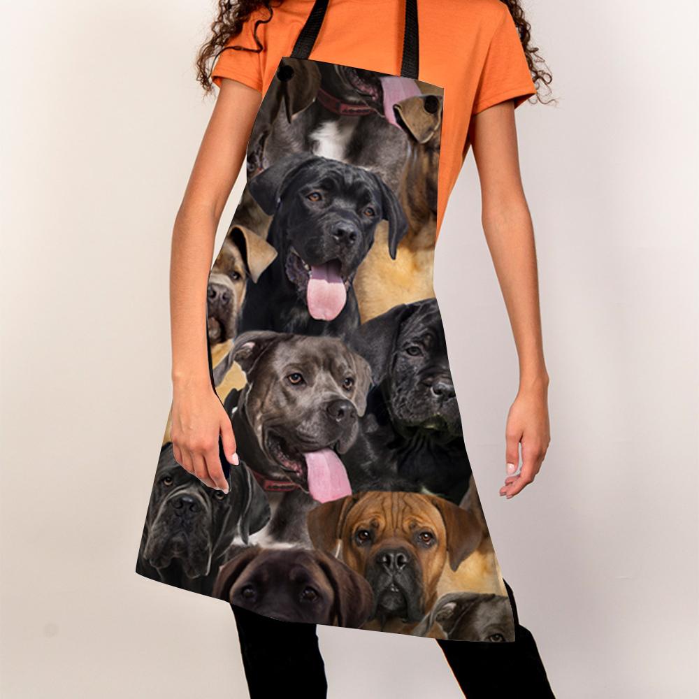 A Bunch Of Cane Corsos Apron/Great Gift Idea For Christmas