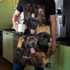 A Bunch Of Cane Corsos Apron/Great Gift Idea For Christmas