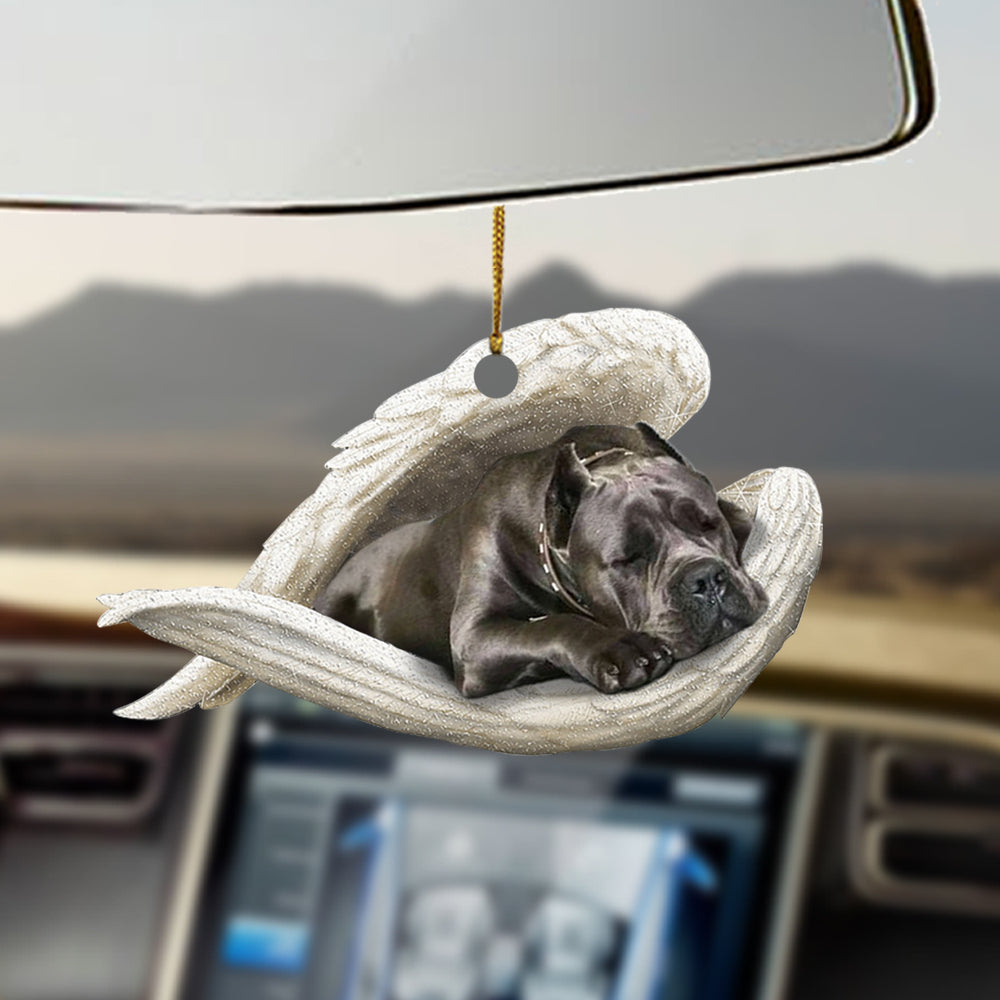 Cane corso Sleeping Angel Ornament Sleeping Angel Car Hanging Ornament