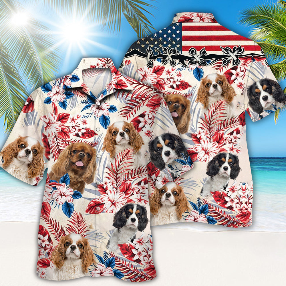 Cavalier King Charles Hawaiian Shirt