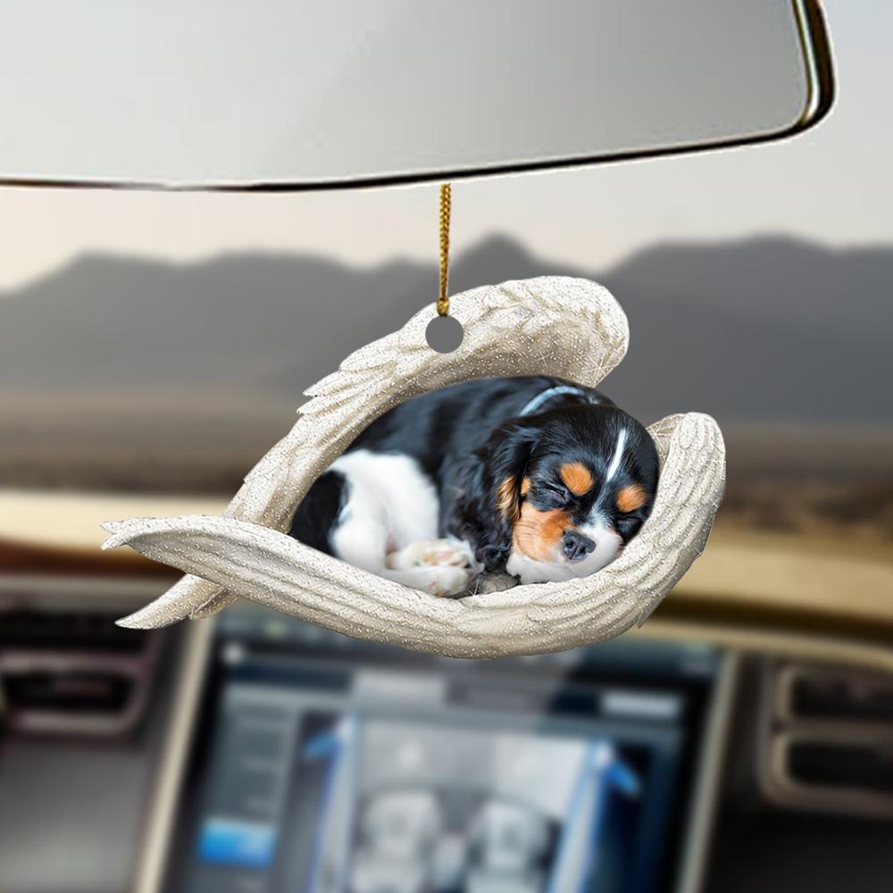 Cavalier King Charles Spaniel02 Sleeping Angel Ornament Sleeping Angel Car Hanging Ornament