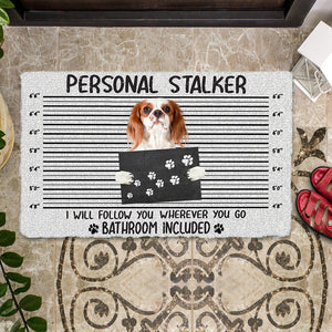 Cavalier King Charles Spaniel Personal Stalker Doormat